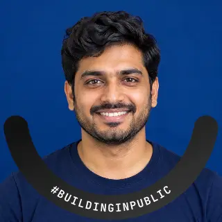 Building in public profile picture ring, Mono look