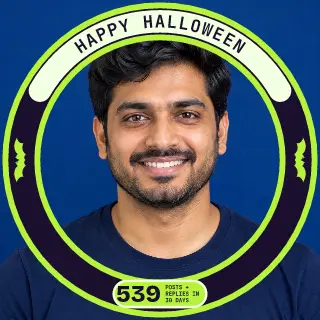 Halloween profile picture ring, Slime look
