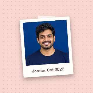 Polaroid profile picture ring, Blush look