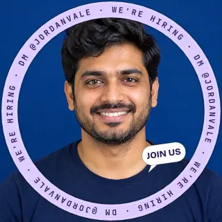 We're hiring profile picture ring, Soft look
