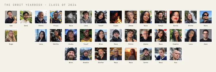 Yearbook X header, Paper look