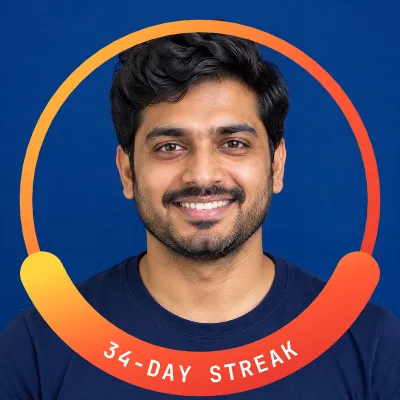 Posting streak profile ring
